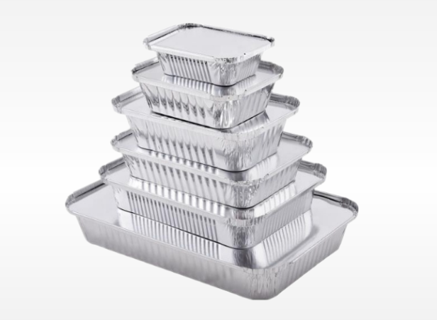 When making a purchase is there a selection of aluminum foil containers available to choose from