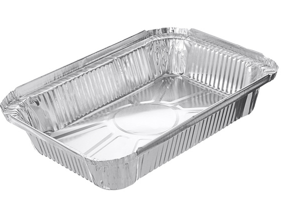 When storing food is it okay to use aluminum foil as a container instead of a traditional one